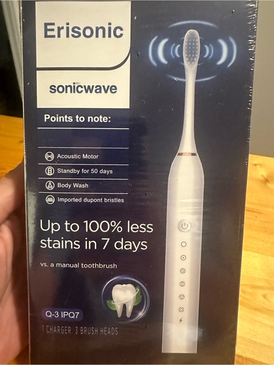 Erisonic Other - Sonicwave White Electric Toothbrush - Sonic Cleaning